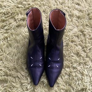 Maison Margiela four stitch leather ankle boots